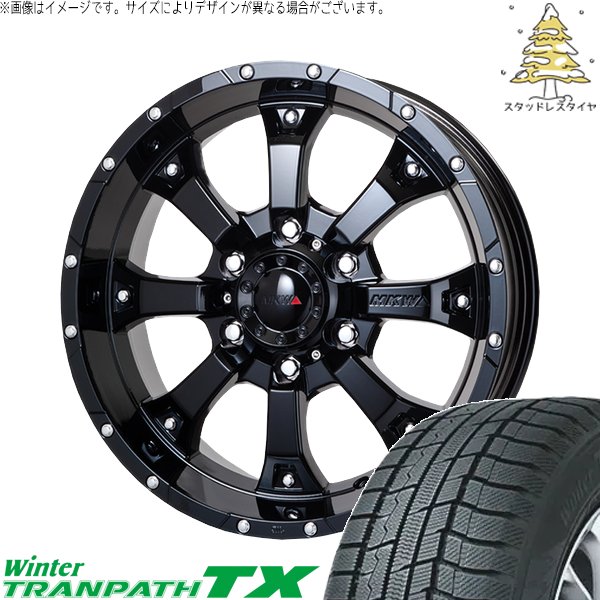 ウィンタートランパス - 足どり手押し車 205/60R16 スタッドレス | TX \u0026 MKW MK-46 16in 5穴114.3 冬タイヤ、ホイールセット-車、バイク、自転車