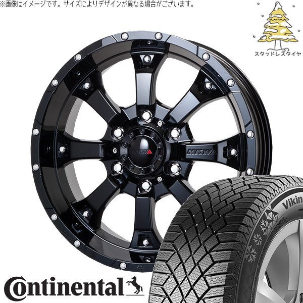 カローラクロス 215/70R16 スタッドレス | バイキングコンタクト7 \u0026 MKW MK-46 16インチ 5穴114.3