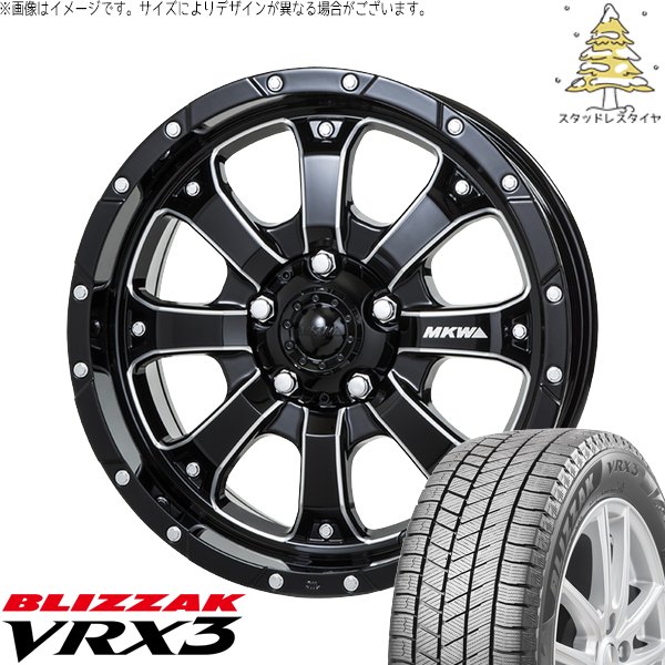 mkw mk-46 スタッドレス　215/70R16 ブリザック　セット　16 ヴェルファイア 215/70R16 スタッドレス | ブリザック VRX3 & MKW MK