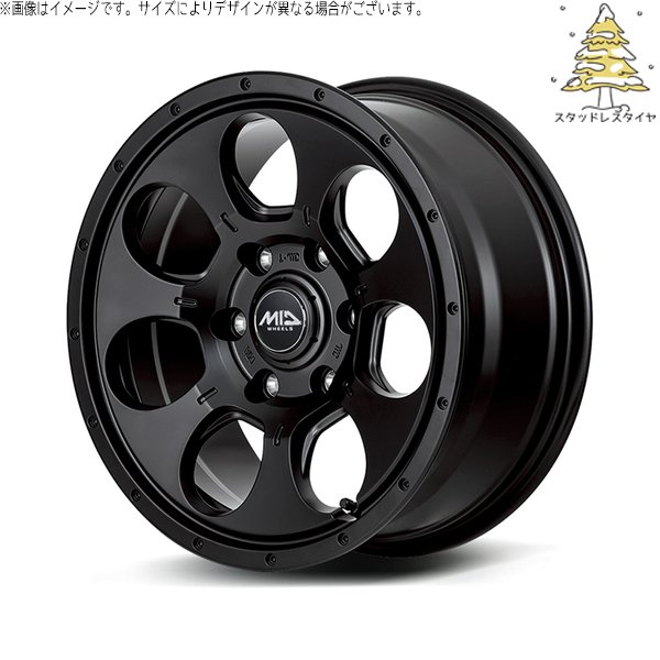 パジェロミニ 195/65R16 スタッドレス | おすすめ輸入タイヤ \u0026 MIDホイール マッドエージェント 16インチ 5穴114.3