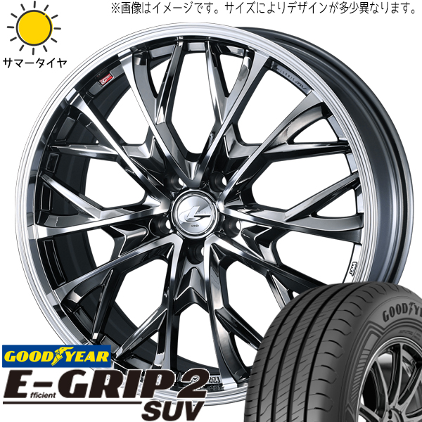 アウトランダー エクストレイル 235/60R18 グッドイヤー 2 レオニス MV 18インチ 8.0J +42 5H114.3P サマータイヤ ホイール 4本SET :mv bmcmc 188042 eg2s 23560:TireShop All Terrain