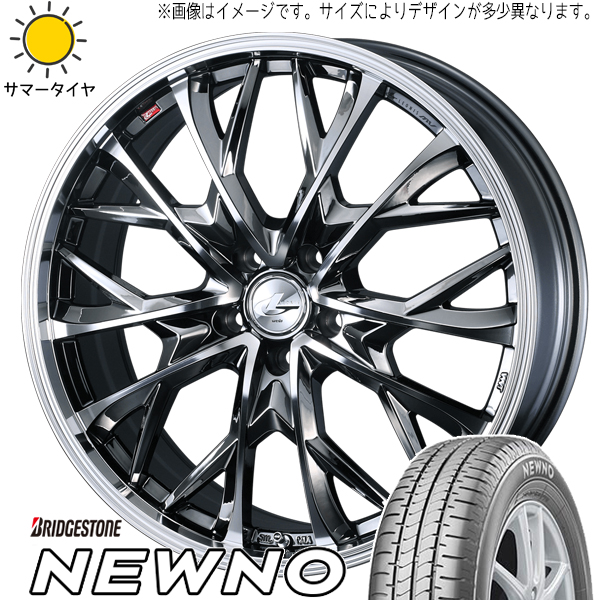 225/55R18 サマータイヤホイールセット アウトランダー etc (BRIDGESTONE NEWNO LEONIS MV 5穴 114.3) : mv bmcmc 187038 newno 22555 : オールテレーン(タイヤ ホイール専門店)