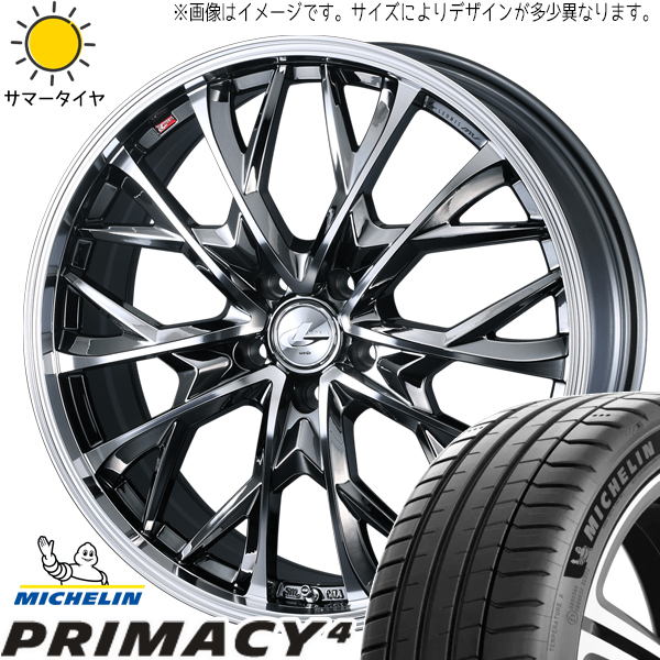 アウトランダー エクストレイル 235/60R18 プライマシー4 レオニス MV 18インチ 8.0J +45 5H114.3P サマータイヤ ホイール 4本SET :mv bmcmc 188045 pri4 23560:TireShop All Terrain