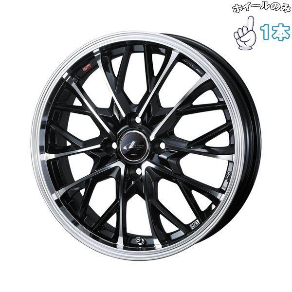 [ジークジオン品]ウェッズ レオニス 17インチ 7J 4穴 PCD100 WEDS（ウェッズ） ホイール4本セット LEONIS レオニス JG 17インチ