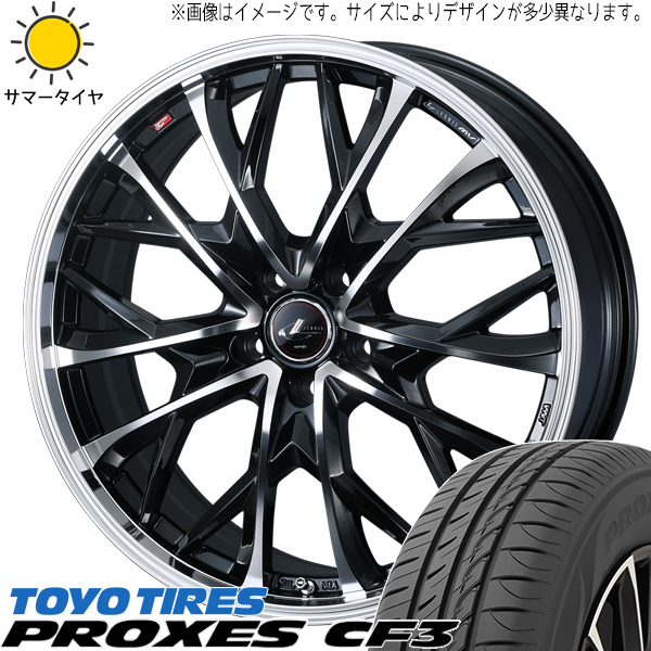 CX-3 エスクード 215/60R16 トーヨータイヤ プロクセス CF3 レオニス MV 16インチ 6.5J +47 5H114.3P サマータイヤ ホイール 4本SET｜tireshop