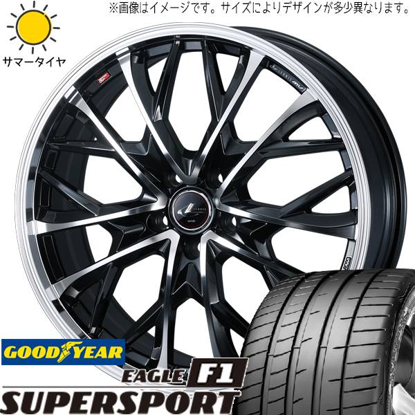 225/40R19 サマータイヤホイールセット ヤリスクロス etc (GOODYEAR SUPERSPORT LEONIS MV 5穴 114.3) : mv pbmc 197548 efssp 22540 : オールテレーン(タイヤ ホイール専門店)