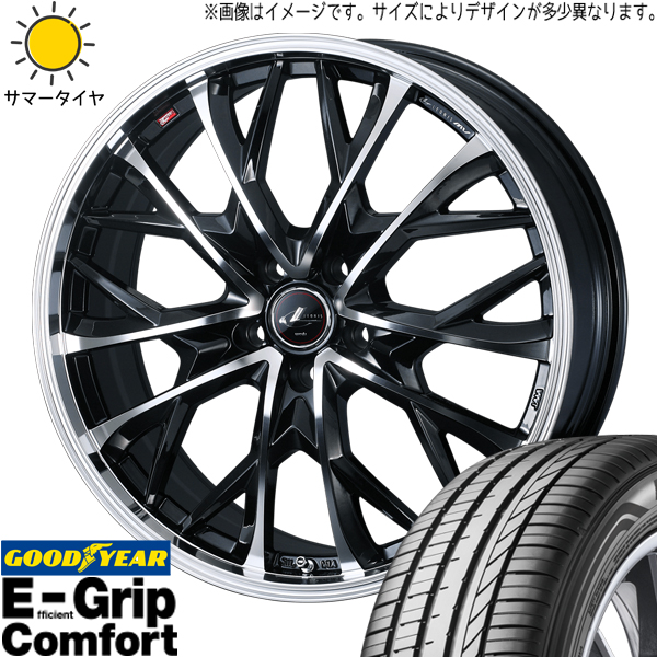 カローラクロス CX 30 225/45R19 グッドイヤー コンフォート レオニス MV 19インチ 8.0J +43 5H114.3P サマータイヤ ホイール 4本SET :mv pbmc 198043 egcom 22545:TireShop All Terrain