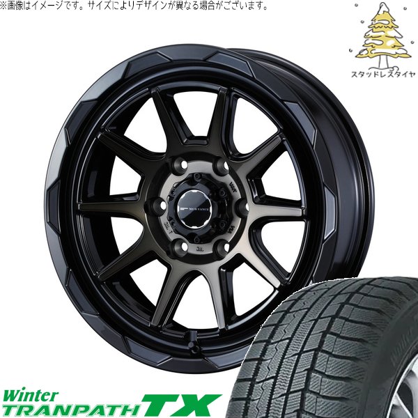 ウィンタートランパス - 御機嫌はやりっ児専用 215/60R17 スタッドレス | TX \u0026 マッドヴァンス06 17in 6穴139.7 冬タイヤ、ホイールセット-タイヤ、ホイール-自動車
