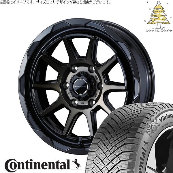 プラド GUN125 265/60R18 スタッドレス | バイキングコンタクト8 \u0026 マッドヴァンス06 18インチ 6穴139.7