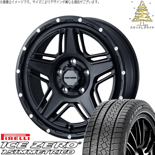 ヤリスクロス 205/65R16 スタッドレス | アイスゼロアシンメトリコ \u0026 マッドヴァンス07 16インチ 5穴114.3
