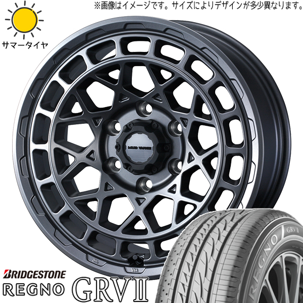 215/45R17 サマータイヤホイールセット シルビア etc (BRIDGESTONE REGNO GRV2 MUDVANCEX TypeM 5穴 114.3) : mvxm gm 177040 grv2 21545 : オールテレーン(タイヤ ホイール専門店)