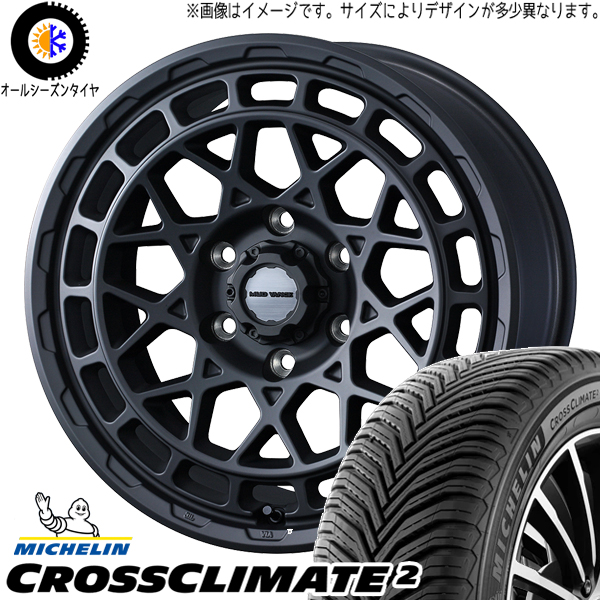 リーフ 215/40R18 ミシュラン クロスクライメート マッドヴァンスX 18インチ 7.5J +35 5H114.3P オールシーズンタイヤ ホイール 4本SET :mvxm sb 187538 cc2 21540:TireShop All Terrain