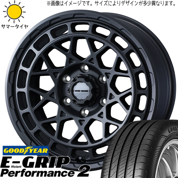 アルファード カローラクロス 225/50R18 GY パフォーマンス2 マッドヴァンスX 18インチ 7.5J +35 5H114.3P サマータイヤ ホイール 4本SET :mvxm sb 187538 egpf2 22550:TireShop All Terrain