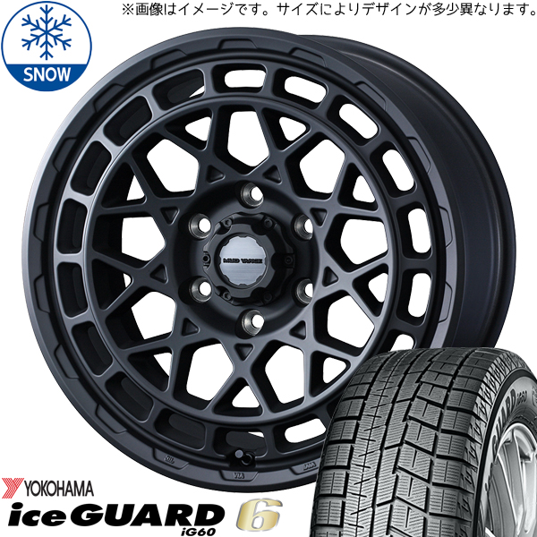 215/45R18 スタッドレスタイヤホイールセット プリウス etc (YOKOHAMA iceGUARD6 & MUDVANCEX TypeM 5穴 114.3)｜tireshop