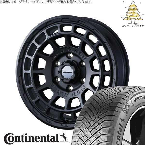 VikingContact - ヴォクシー 90系 205/55R17 スタッドレス | ビュッフェ連係8 \u0026 マッドヴァンスX 手あいF 17in 5穴114.3 タイヤ、ホイール-冬タイヤ、ホイールセット-車、バイク、自転車