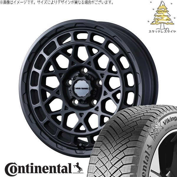 VikingContact - ヴォクシー 90系 205/55R17 スタッドレス | ビュッフェ連係8 \u0026 マッドヴァンスX 手あいM 17in 5穴114.3 自動車-車、バイク、自転車-冬タイヤ、ホイールセット