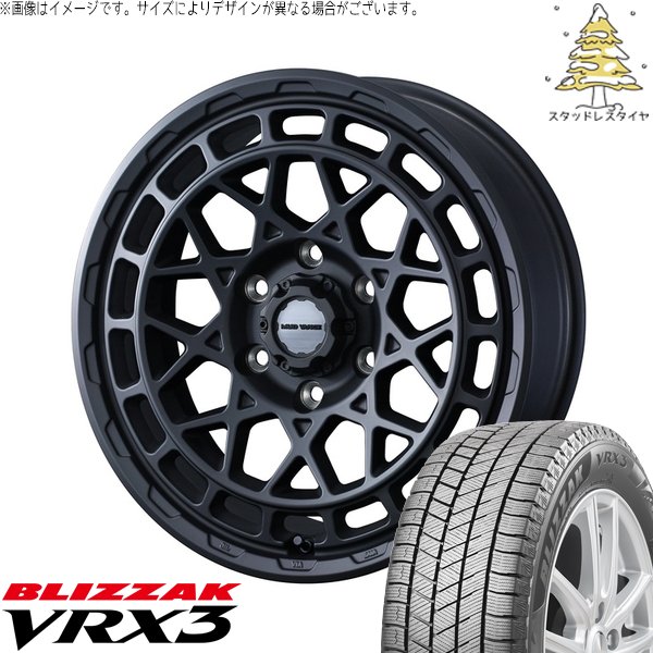 ブリザック VRX3 - ご機嫌はやりっ児専用 215/65R16 スタッドレス | \u0026 マッドヴァンスX 印字機M 16in 6穴139.7