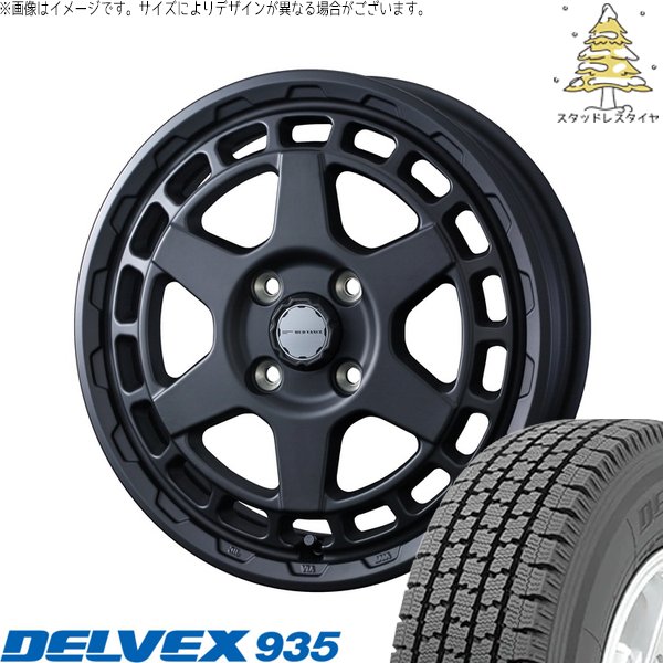 プロボックス 155/80R14 スタッドレス | デルベックス 935 \u0026 マッドヴァンスX タイプS 14インチ 4穴100