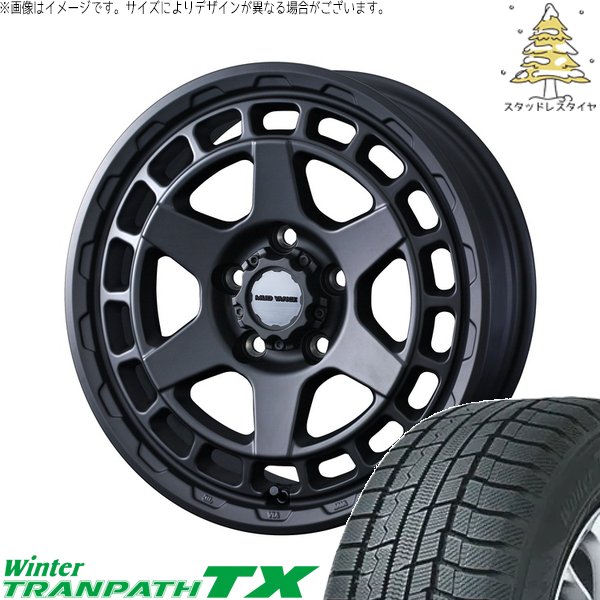 ウィンタートランパス - プリウスα 215/50R17 スタッドレス | TX \u0026 マッドヴァンスX 手あいS 17in 5穴114.3 自動車-冬タイヤ、ホイールセット