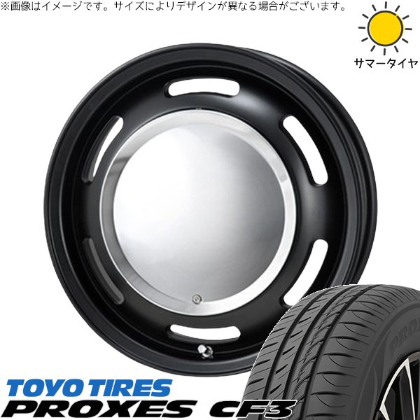 モコ ゼスト パレット ミラ 155/65R13 ホイールセット | プロクセス CF3 \u0026 ラグテック ネオムーン2 13インチ 4穴100