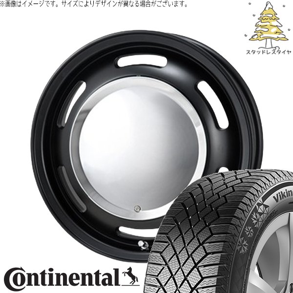 NBOX スペーシア デリカミニ 155/65R14 スタッドレス | バイキングコンタクト7 \u0026 ラグテック ネオムーン2 14インチ 4穴100