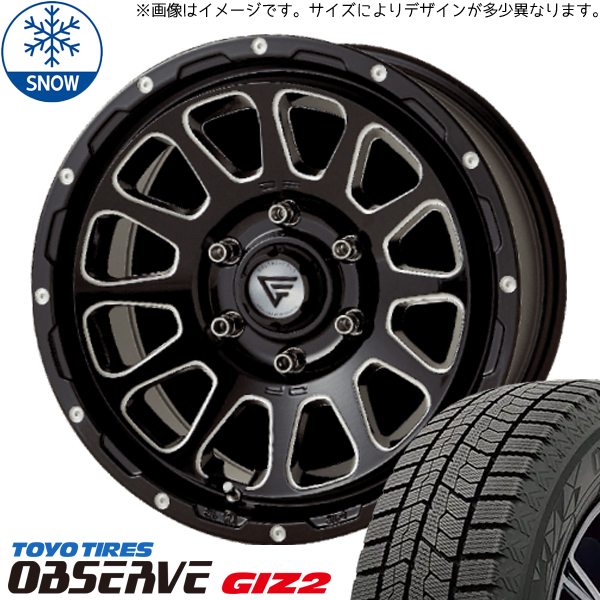 プリウスα 205/60R16 トーヨータイヤ オブザーブ GIZ2 デルタフォース 16インチ 7.0J +35 5H114.3P スタッドレスタイヤ ホイール 4本SET :oval bkc 167042 giz2 20560:TireShop All Terrain