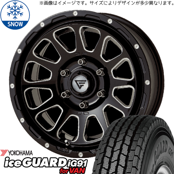 スズキ ジムニー 185/85R16 ヨコハマタイヤ IG91 デルタフォース 16インチ 5.5J +20 5H139.7P スタッドレスタイヤ ホイール 4本SET :oval bkc 165522 ig91 18585:TireShop All Terrain