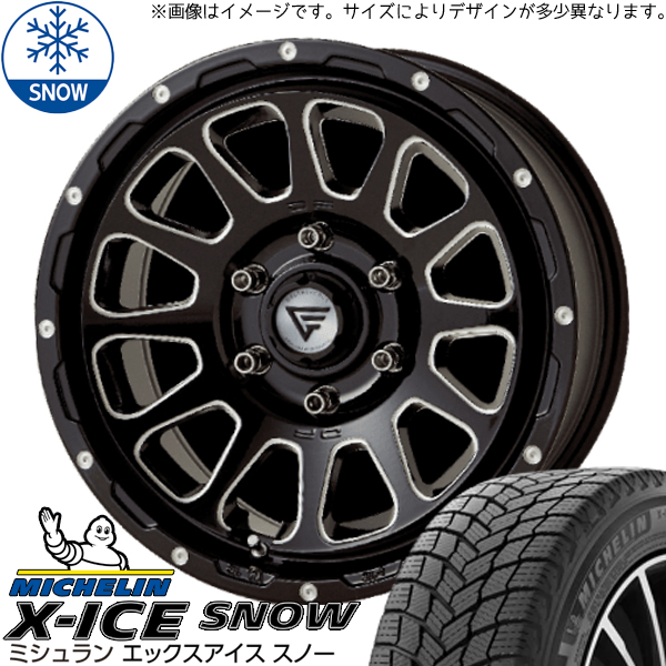 ハイエース 215/65R16 ミシュラン エックスアイススノー デルタフォース 16インチ 7.0J +38 6H139.7P スタッドレスタイヤ ホイール 4本SET :oval bkc 167038 snow 21565:TireShop All Terrain