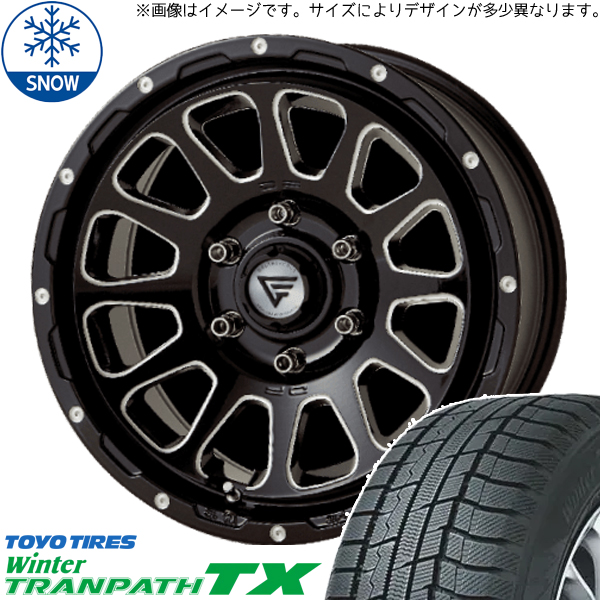 クラウン CX 3 デリカ 215/60R16 TOYO トランパス TX デルタフォース 16インチ 7.0J +35 5H114.3P スタッドレスタイヤ ホイール 4本SET :oval bkc 167042 tx 21560:TireShop All Terrain