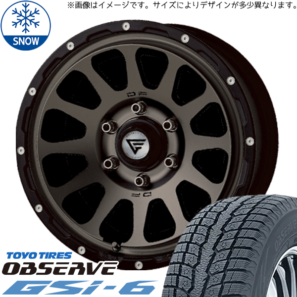 スズキ ジムニー 215/70R16 トーヨータイヤ GSI6 デルタフォース 16インチ 5.5J +20 5H139.7P スタッドレスタイヤ ホイール 4本SET :oval msp 165522 gsi6 21570:TireShop All Terrain