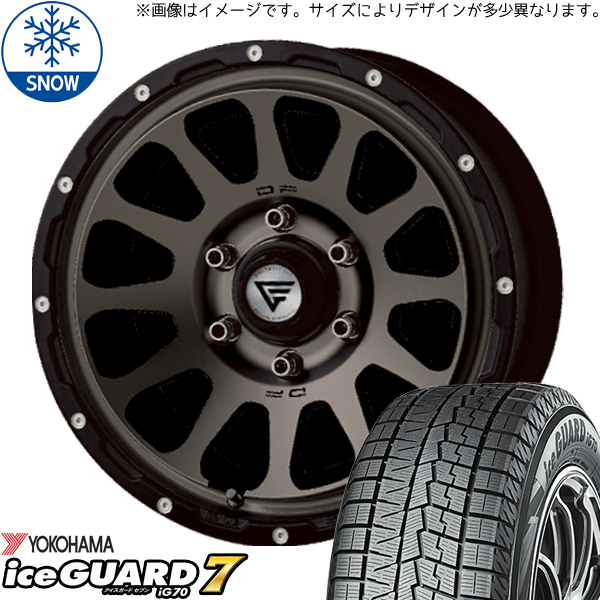 クラウン CX 3 デリカ 215/60R16 Y/H アイスガード7 デルタフォース 16インチ 7.0J +35 5H114.3P スタッドレスタイヤ ホイール 4本SET :oval msp 167042 ig70 21560:TireShop All Terrain