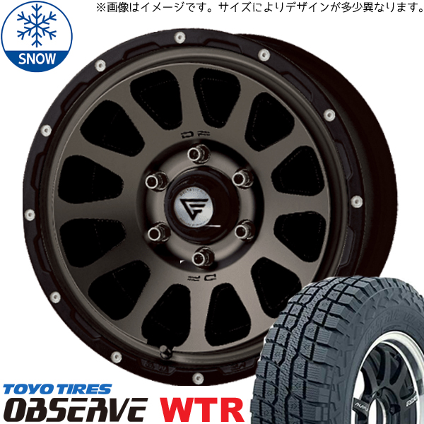 パジェロミニ キックス 185/85R16 TOYO オブザーブ WT R デルタフォース 16インチ 7.0J +38 5H114.3P スタッドレスタイヤ ホイール 4本SET :oval msp 167038 wtr 18585:TireShop All Terrain