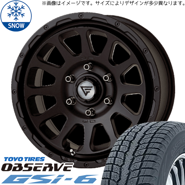 パジェロミニ キックス 175/80R16 TOYO オブザーブ GSI6 デルタフォース 16インチ 7.0J +38 5H114.3P スタッドレスタイヤ ホイール 4本SET :oval sb 167038 gsi6 17580:TireShop All Terrain