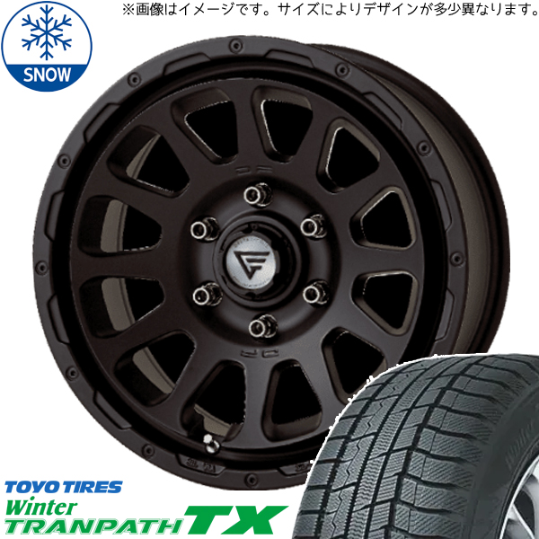 スズキ ジムニーシエラ 215/70R16 TOYO トランパス TX デルタフォース 16インチ 6.0J 5 5H139.7P スタッドレスタイヤ ホイール 4本SET :oval sb 1660 5 tx 21570:TireShop All Terrain