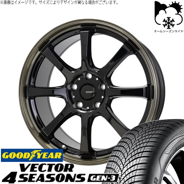 大人気　2022年製　225/55R18 4本　グッドリッチ　デリカD5 Vector（グッドイヤー） デリカD5 アウトランダー 225/55R18 オール