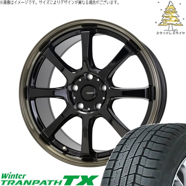 ubon_① トランパスTX 225/55R18 デリカ 5H 114.3 ウィンタートランパス デリカD5 アウトランダー 225/55R18