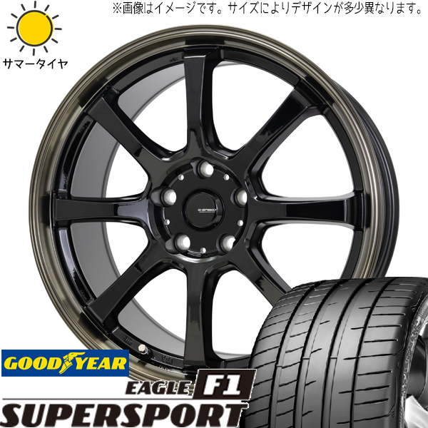 シルビア シビック 225/40R18 グッドイヤー スーパースポーツ Gスピード P08 18インチ 7.0J +38 5H114.3P サマータイヤ ホイール 4本SET :p08 187038 efssp 22540:TireShop All Terrain