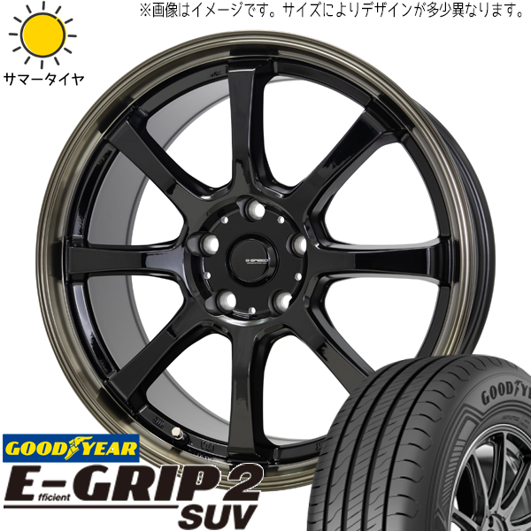 CR V レガシィ BS9 225/60R18 グッドイヤー 2 Gスピード P08 18インチ 7.0J +53 5H114.3P サマータイヤ ホイール 4本SET :p08 187053 eg2s 22560:TireShop All Terrain