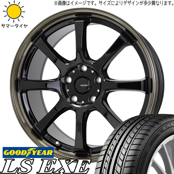 スバル WRX STI WRX S4 245/40R18 グッドイヤー EAGLE LS EXE Gスピード P08 18インチ 8.0J +42 5H114.3P サマータイヤ ホイール 4本SET :p08 188045 exe 24540:TireShop All Terrain