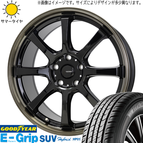 アウトランダー デリカ 225/55R18 グッドイヤー HP01 Gスピード P08 18インチ 8.0J +42 5H114.3P サマータイヤ ホイール 4本SET :p08 188042 hp01 22555:TireShop All Terrain