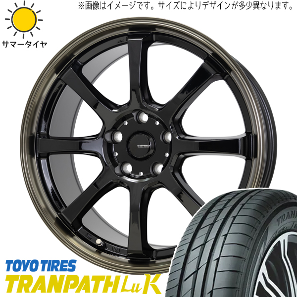 ムーブ ミラ ラパン 165/55R14 トーヨータイヤ トランパス LuK Gスピード P08 14インチ 4.5J +45 4H100P サマータイヤ ホイール 4本SET :p08 144545 luk 1655514:TireShop All Terrain