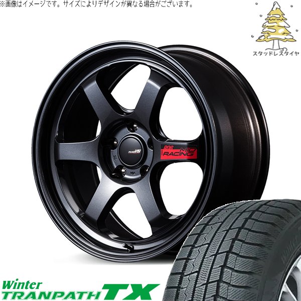 ZR-V クロストレック 225/60R18 スタッドレス | ウィンタートランパス TX \u0026 MIDレーシング R06 18インチ 5穴114.3