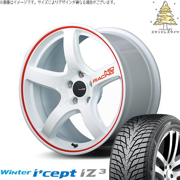 Winter icept - 40ヴェルファイア 225/60R18 スタッドレス | ウィンターアイセプト IZ3X W636A \u0026 MID一ころ R50 18in 5穴120