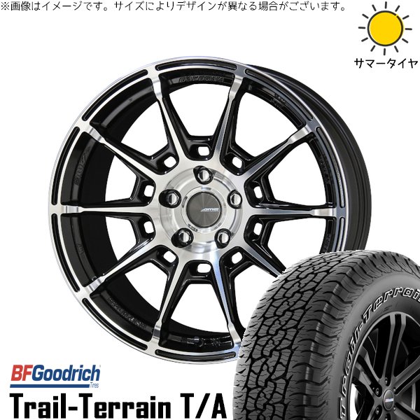 GN アウトランダー 235/55R19 ホイールセット | トレイルテレーン T/A \u0026 ガレルナ レフィーノ 19インチ 5穴114.3