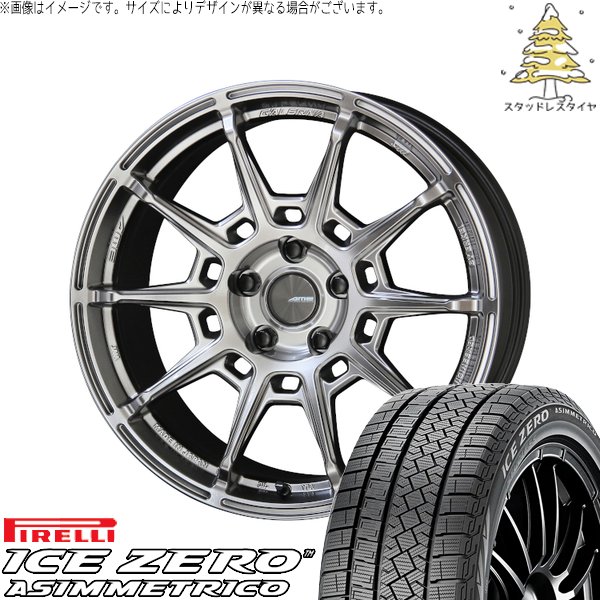 ヴェルファイア 235/50R18 スタッドレス | アイスゼロアシンメトリコ \u0026 ガレルナ レフィーノ 18インチ 5穴114.3