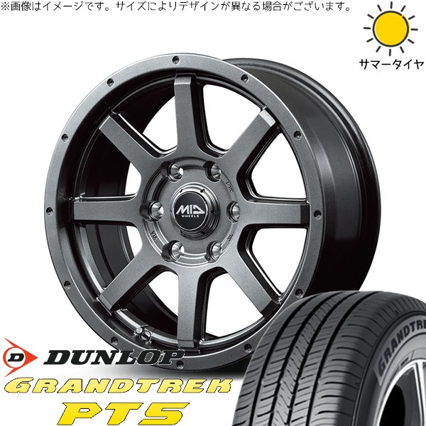 トライトン 265/65R17 ホイールセット | グラントレック PT5 \u0026 MIDホイール マッドライダー 17インチ 6穴139.7