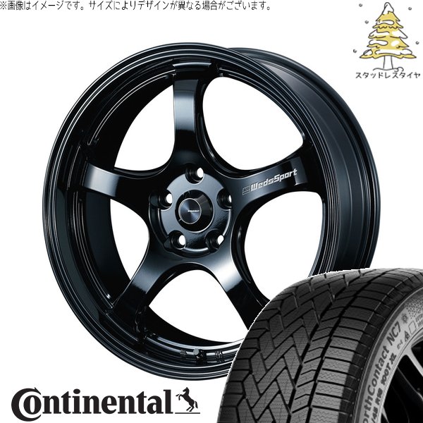 レクサスNX ハリアー 235/55R18 スタッドレス | ノースコンタクト NC7 \u0026 ウェッズスポーツ RN05M 18インチ 5穴114.3