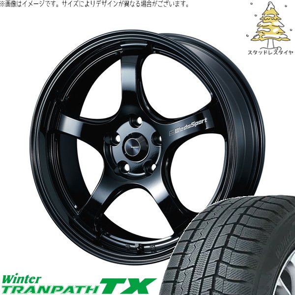 40ヴェルファイア 225/60R18 スタッドレス | ウィンタートランパス TX \u0026 ウェッズスポーツ RN05M 18インチ 5穴120