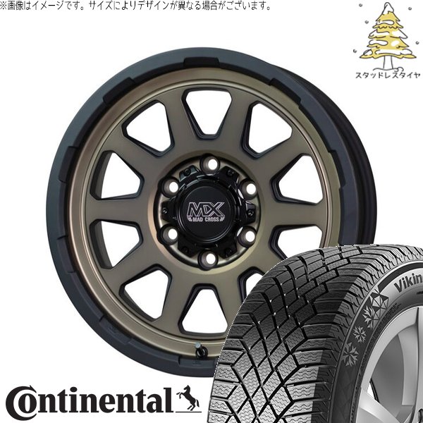 ハイエース専用 215/70R16 スタッドレス | ヴァイキングコンタクト7 \u0026 マッドクロス レンジャー 16インチ 6穴139.7