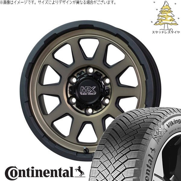 トライトン 265/70R17 スタッドレス | ヴァイキングコンタクト8 \u0026 マッドクロス レンジャー 17インチ 6穴139.7